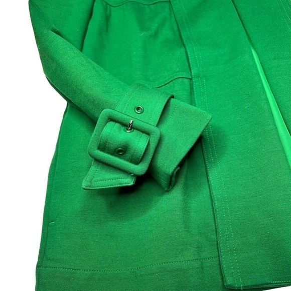 INC International Concept Gold Button Green Peacoat Blazer Women's Size S - Picture 12 of 16